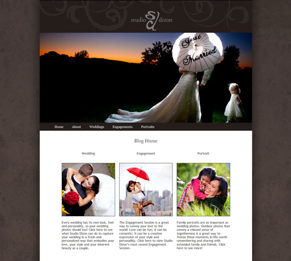Custom Wordpress Template Design