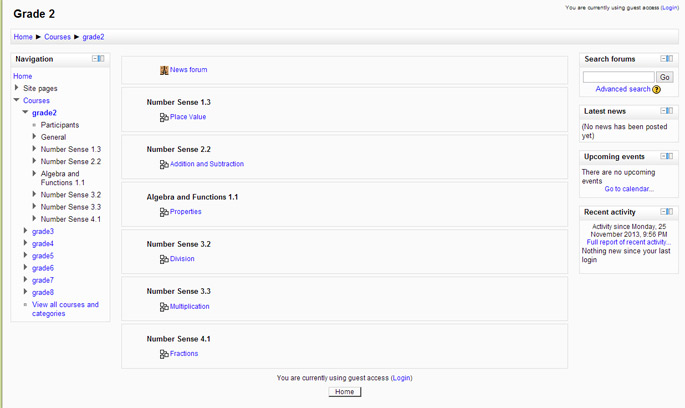 Moodle Web Development
